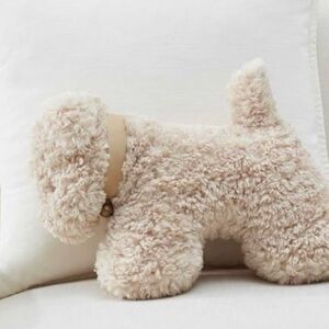 Pottery Barn Kids Plush Dog nursery pillow